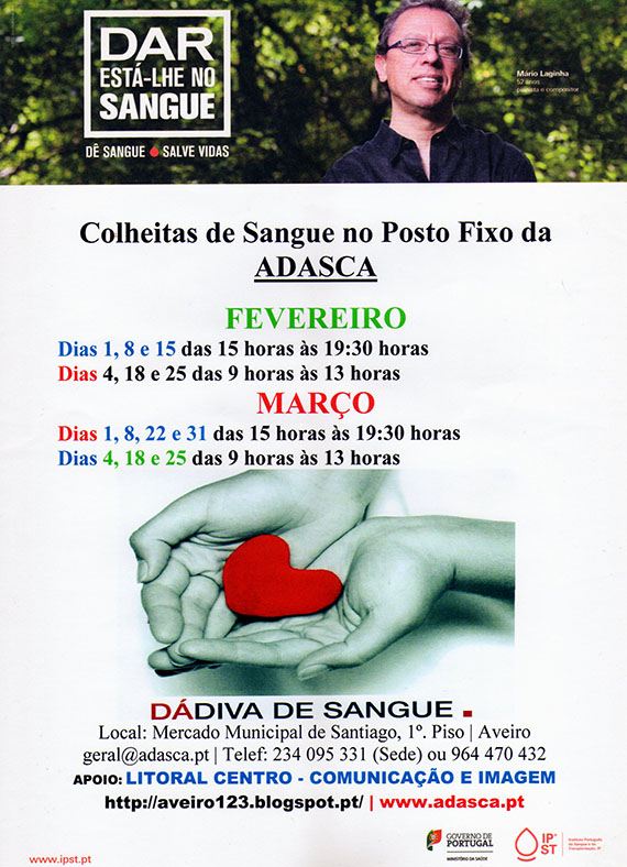 Cartaz de Fevereiro e Março de 2017