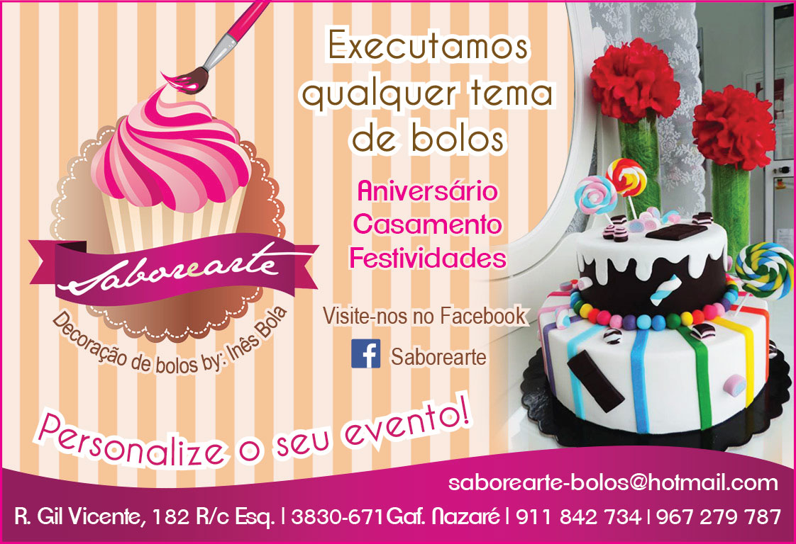 SABOREARTE • DECORAÇÃO DE BOLOS BY: INÊS BOLA