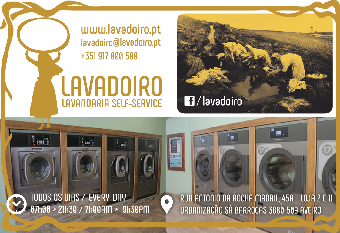 LAVADOIRO • LAVANDARIA SELF-SERVICE