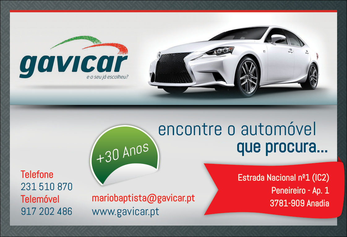 GAVICAR • COMÉRCIO E REPARAÇÕES DE AUTOMÓVEIS, LDA.