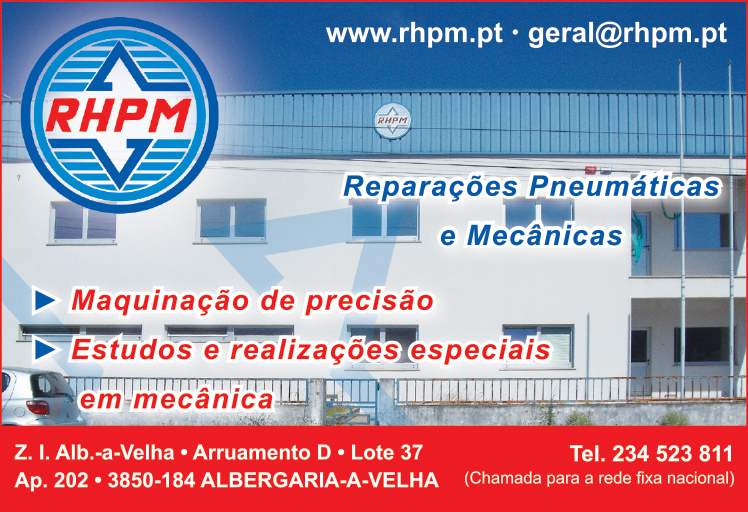 RHPM • REPARAÇÕES PNEUMÁTICAS E MECÂNICAS, LDA.