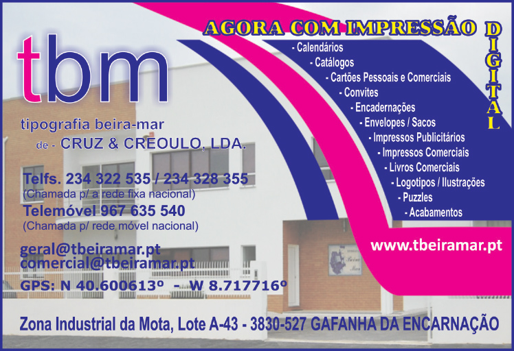 TIPOGRAFIA BEIRA-MAR • TBM