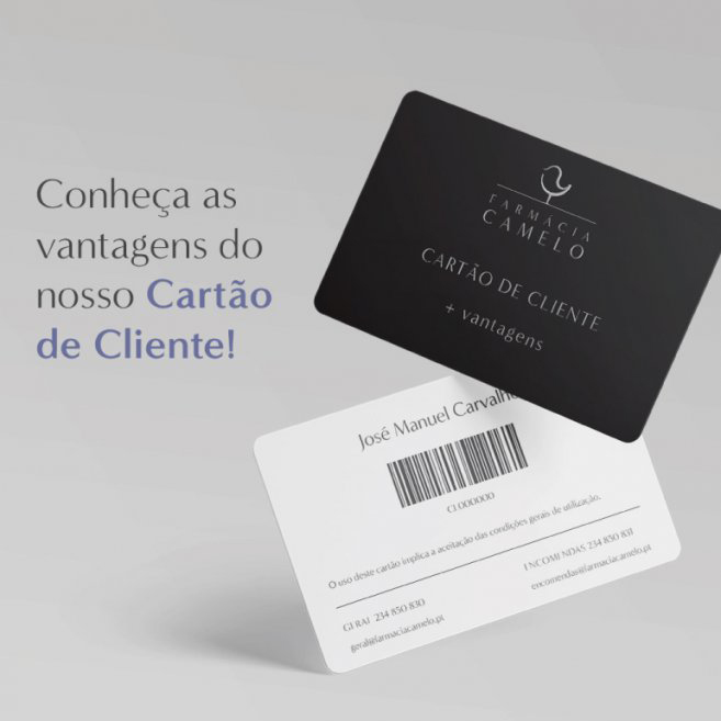 Cartão Cliente Farmácia Camelo