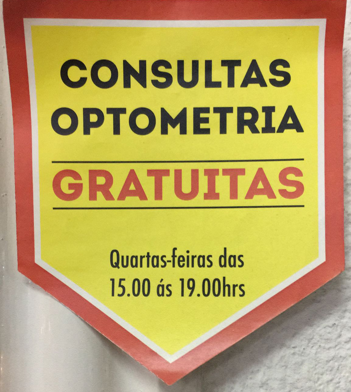 Consultas de Optometria