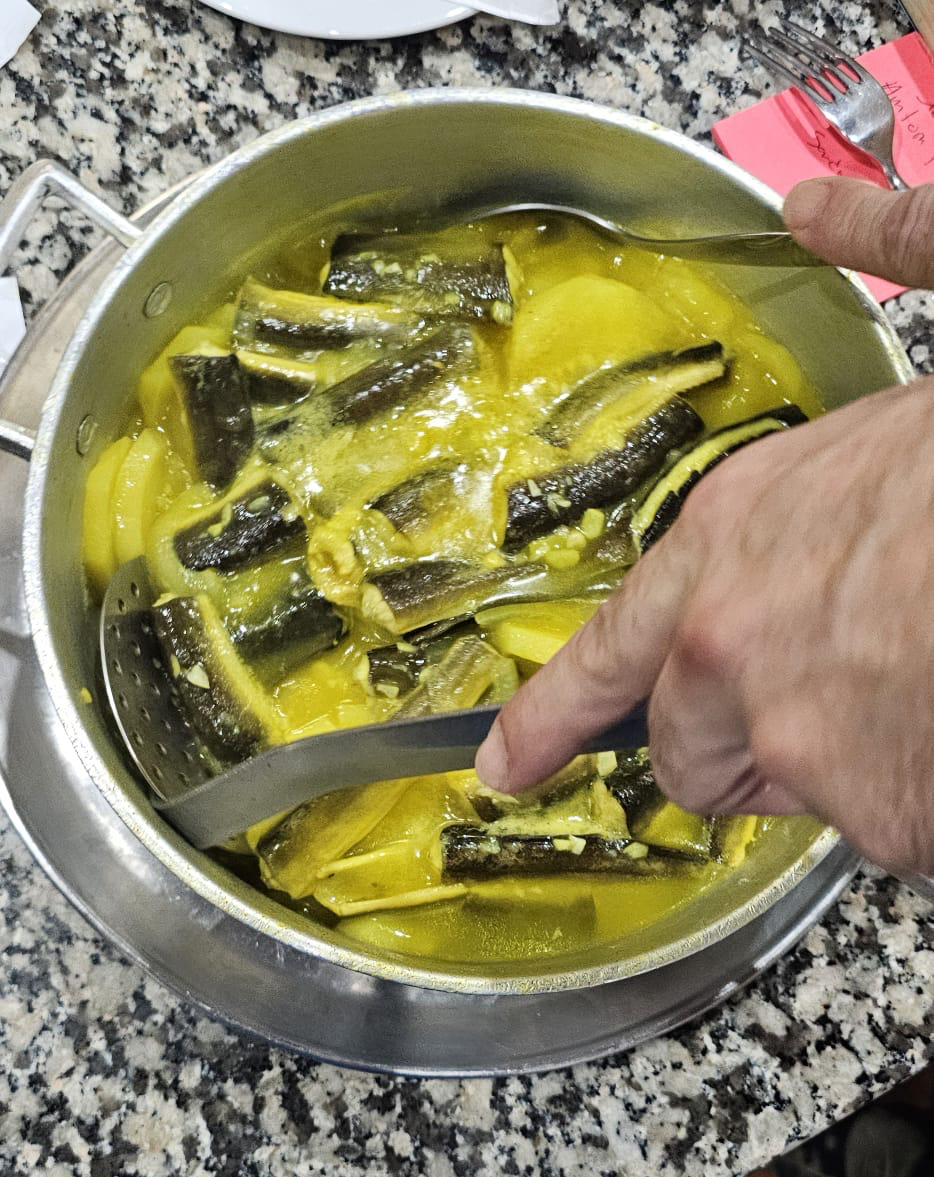 Caldeirada de enguias