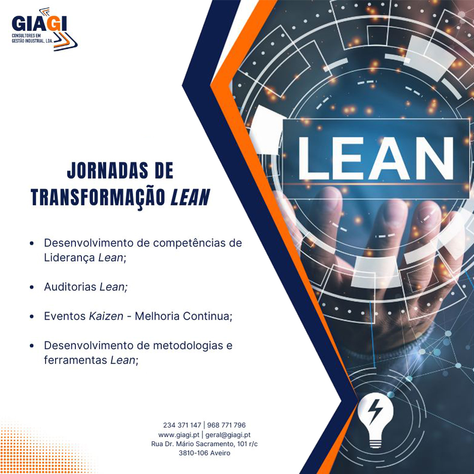 Jornadas de Transformação LEAN Jornadas de Transformação LEAN