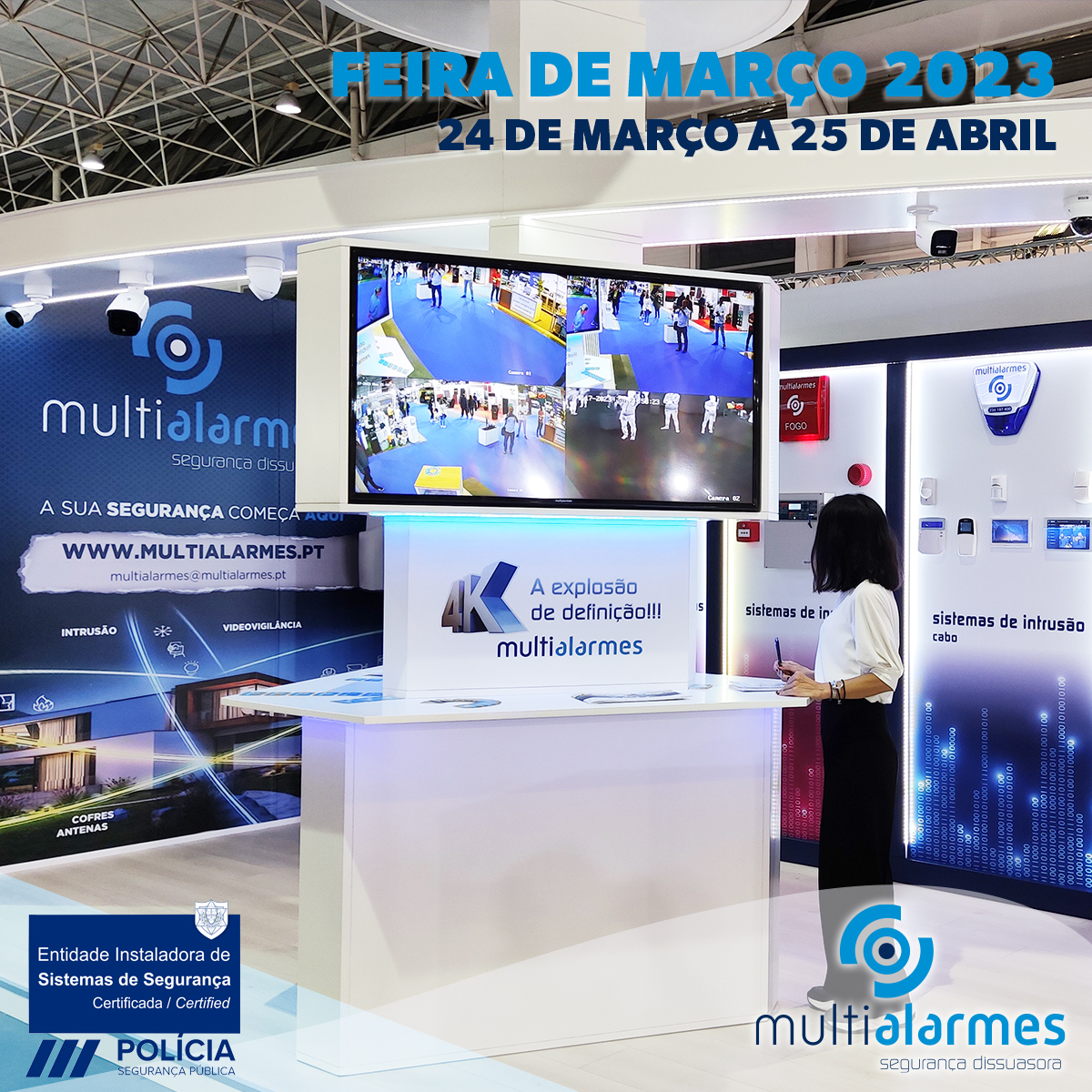 Multialarmes na Feira de Março