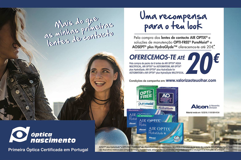 Campanha Lentes de Contacto Air Optix