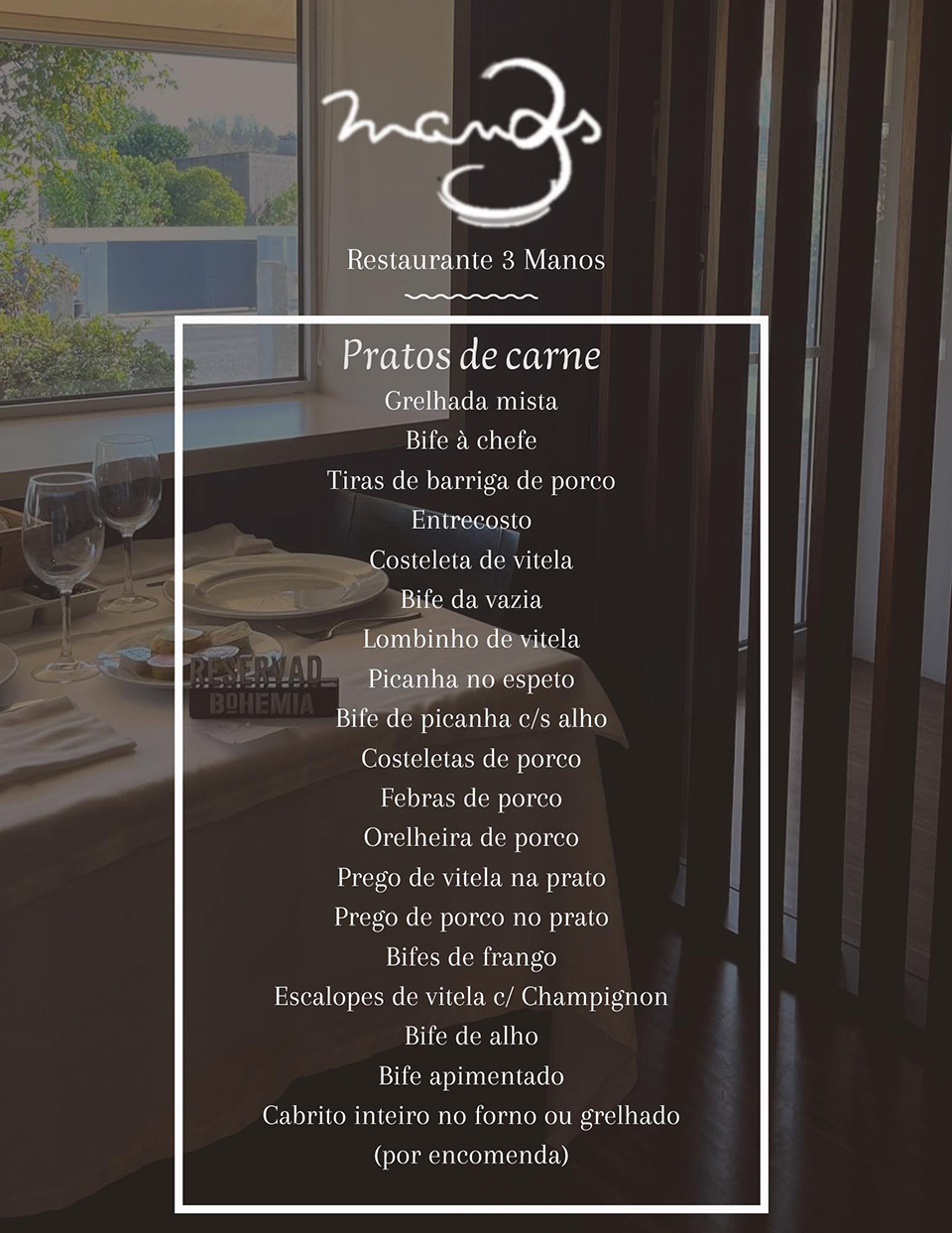 Pratos de Carne
