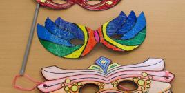 máscaras recicladas