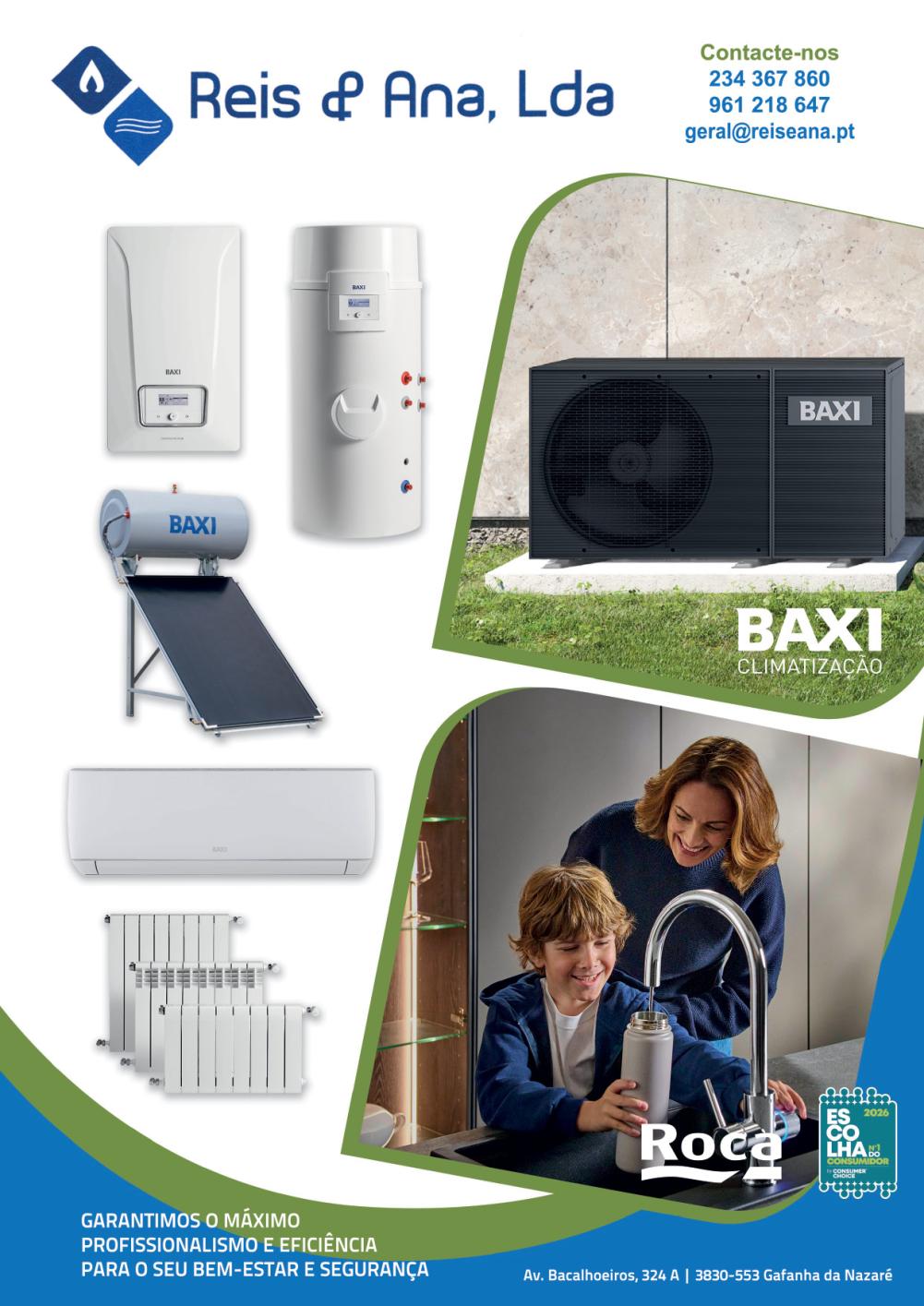 REIS & ANA, LDA. • ROCA • BAXI
