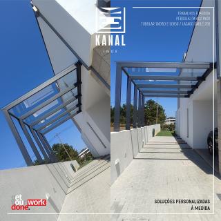 PÉRGOLA EM AÇO INOX