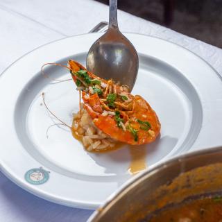 Arroz de Tamboril com Gambas