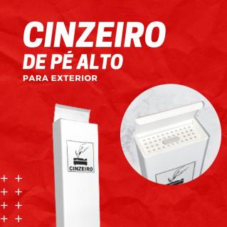 cinzeiro pé alto
