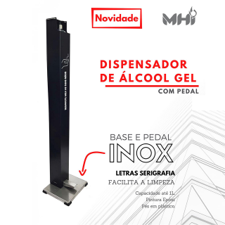 Dispensador de Álcool Gel