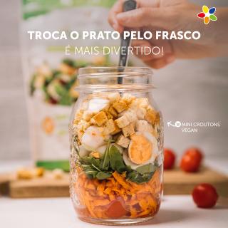 Mini Croutons Vegan