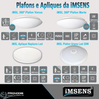 Plafons e Apliques da iMSENS