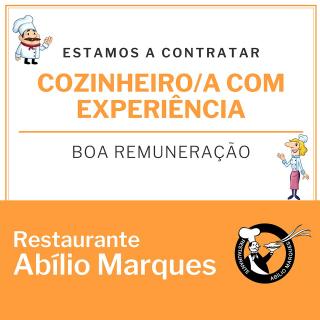 Recrutar cozinheiro/a