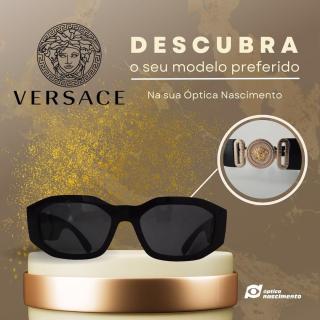 Versace na Óptica Nascimento