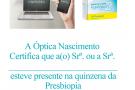 Semana da Presbiopia