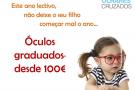 Óculos graduados para criança