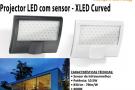Projetor LED com sensor XLED Curved da Steinel
