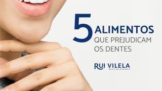 5 Alimentos prejudiciais aos dentes