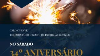 34º aniversario