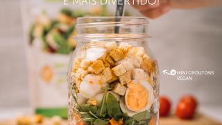 Mini Croutons Vegan