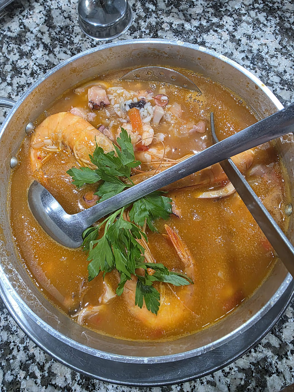 Arroz de Polvo com Gambas