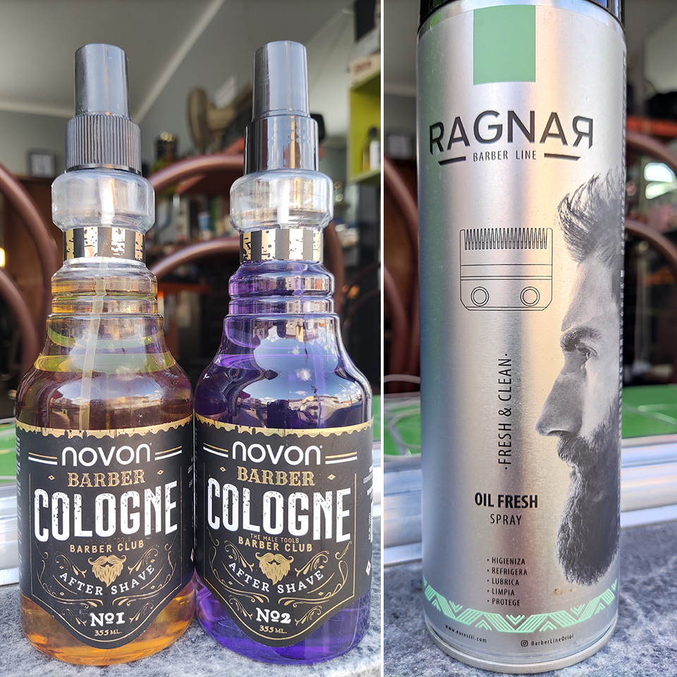 Aftershave e Esterilização Maquinas de Corte Aftershave e Esterilização Maquinas de Corte