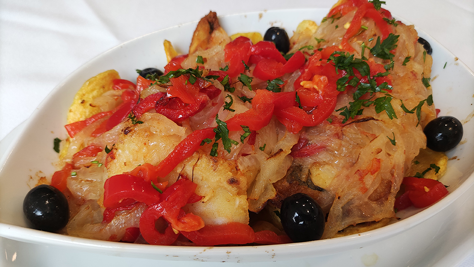 Bacalhau à Santa Brasa