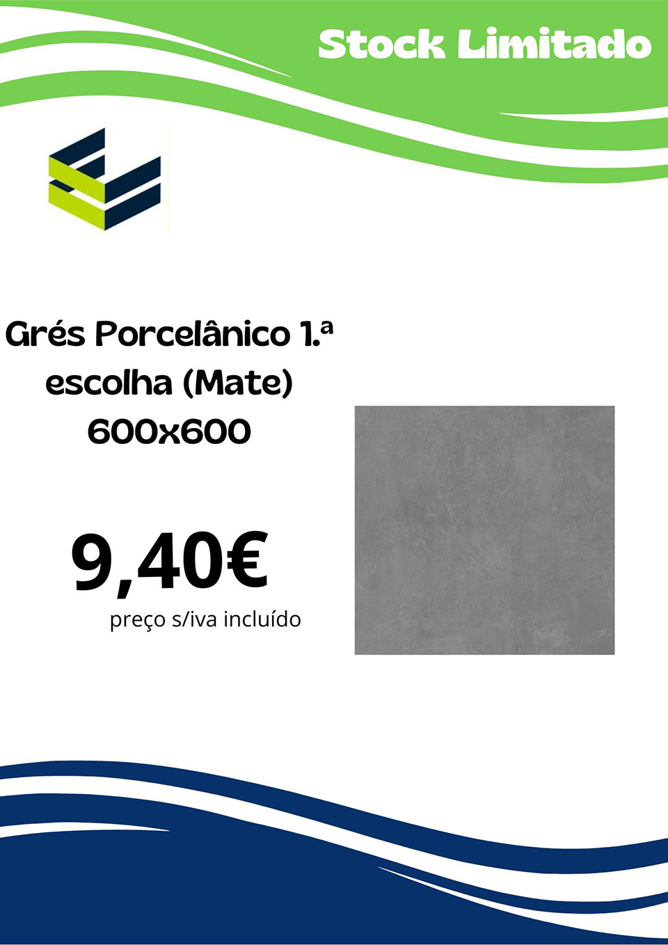 Grés Porcelânico Mate