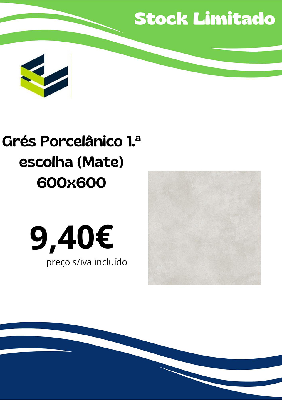 Grés Porcelânico Mate