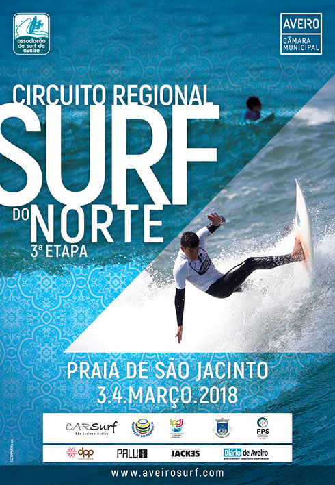 Cartaz Circuito Regional de Surf do Norte