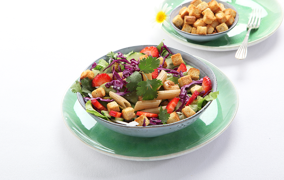 Croutons na Salada