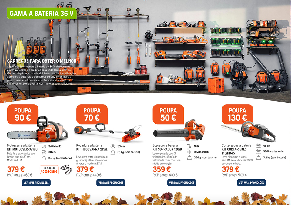 Husqvarna Promoções Outono