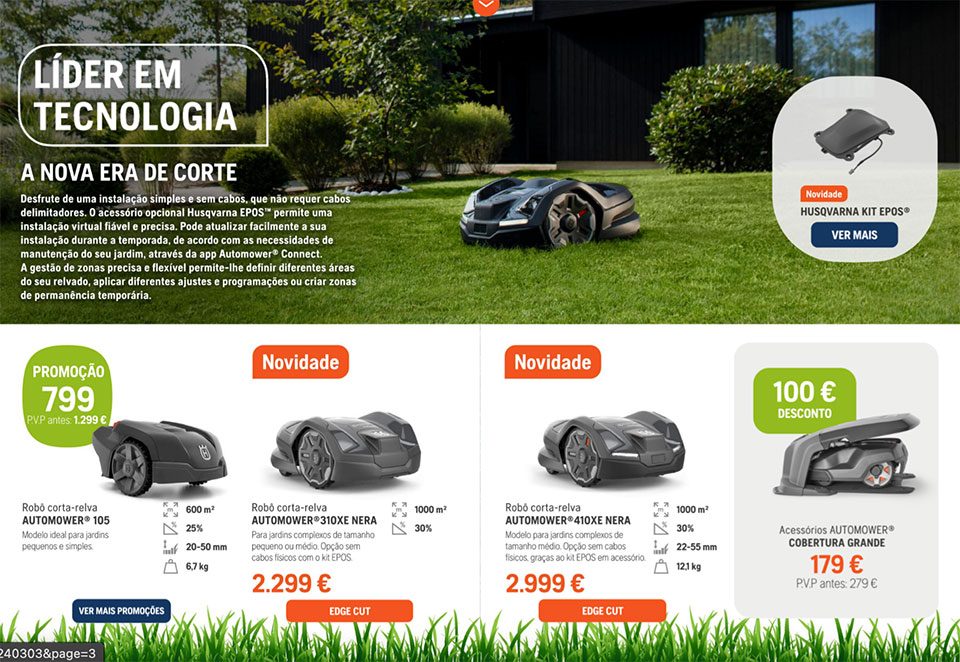 Promoções e Novidades Promoções e Novidades