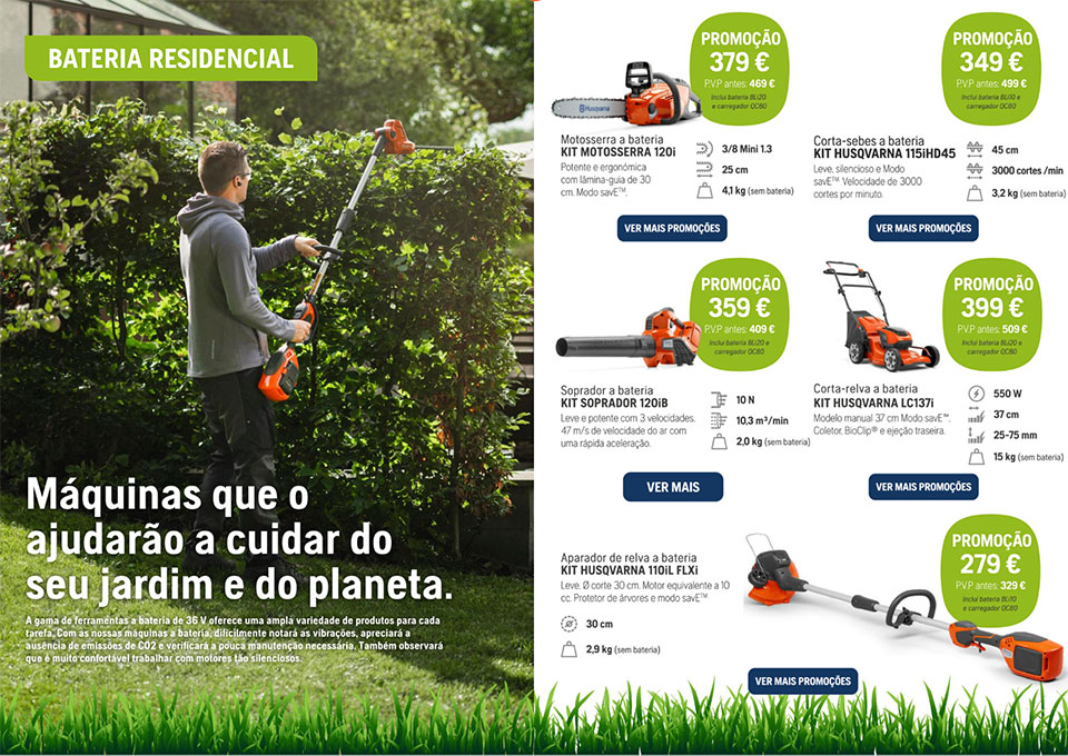 Promoções Husqvarna