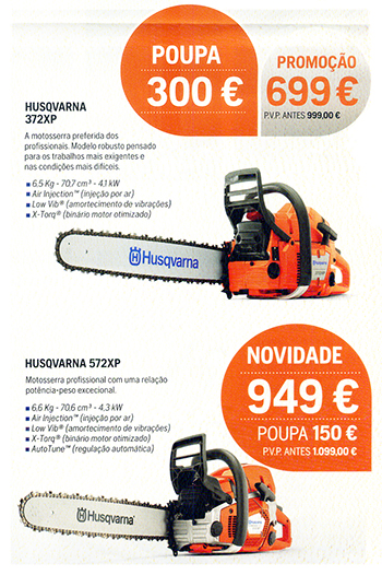 HUSQVARNA 372 XP E 572 XP