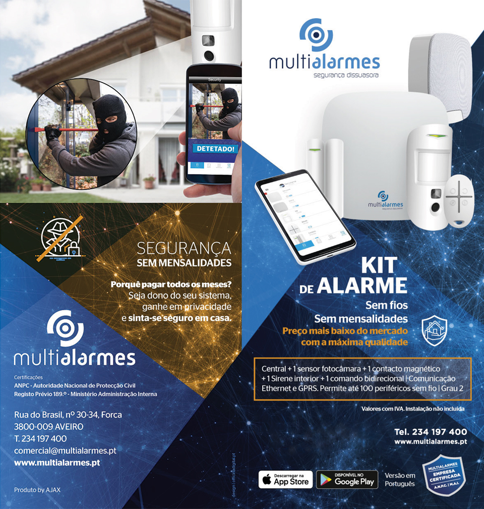 Kit alarme sem fios