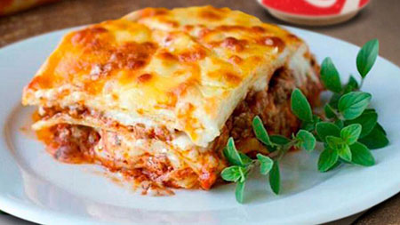 Lasanha e Pizzas
