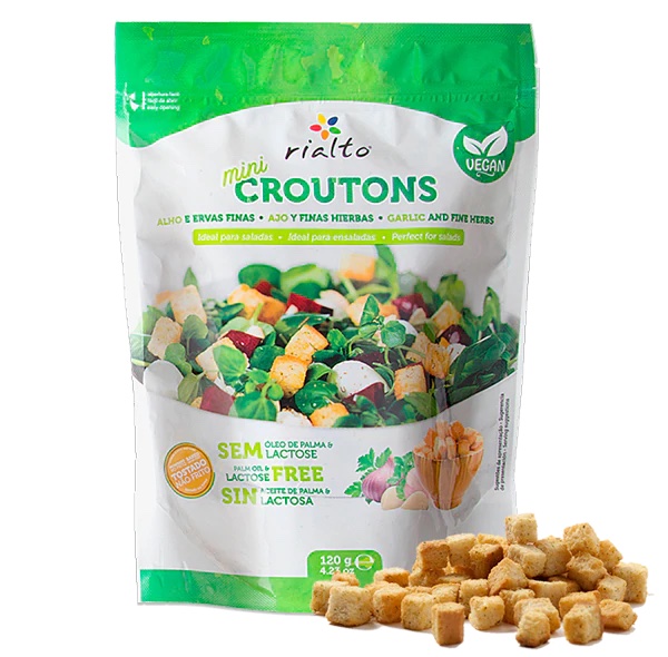 Mini Croutons Vegan