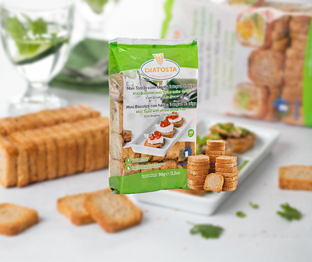 Mini Tostas Integral