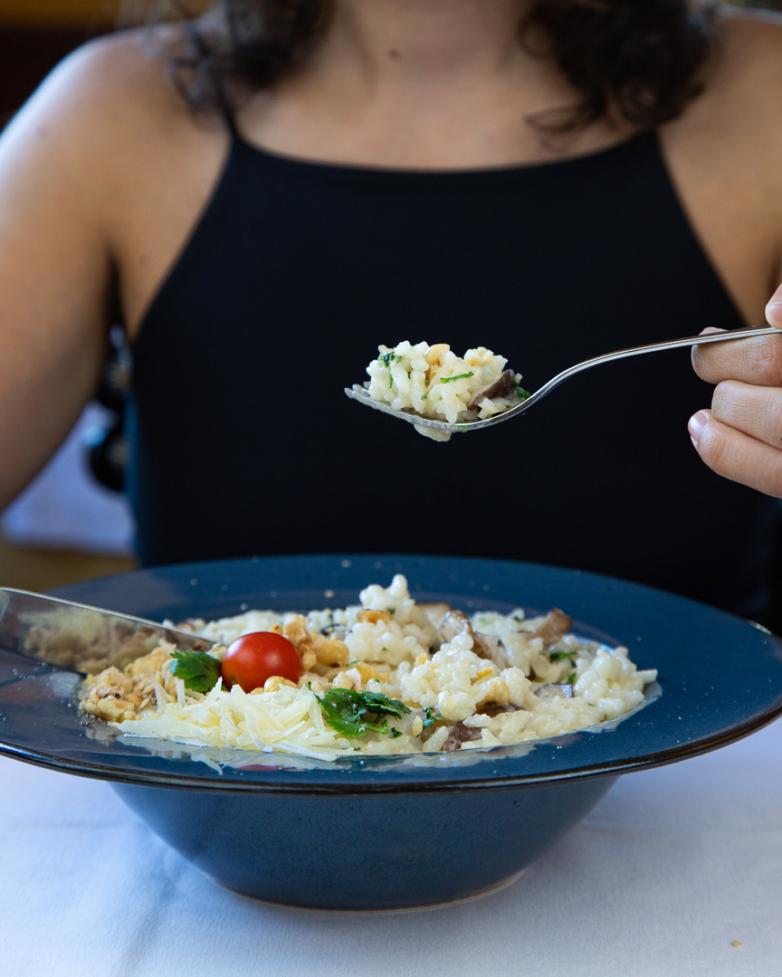 Risoto de Cogumelos