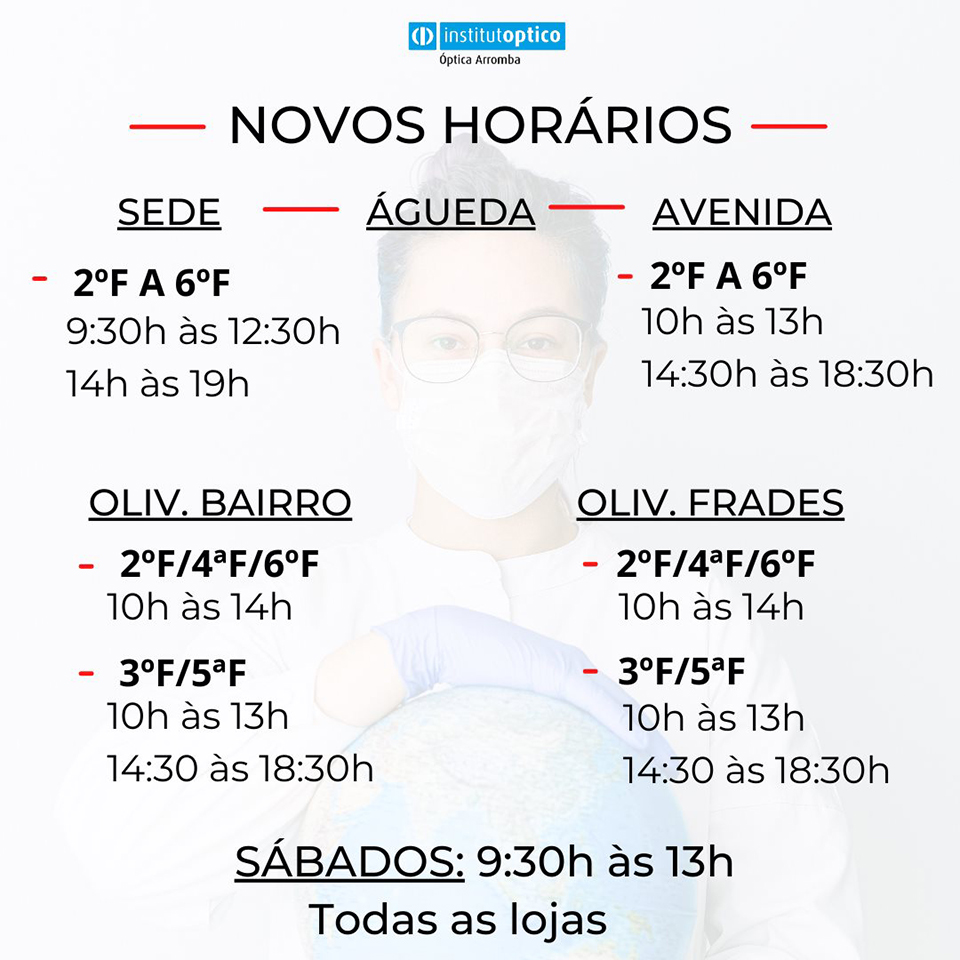 Novo horário