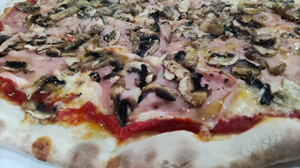 Pizza no forno