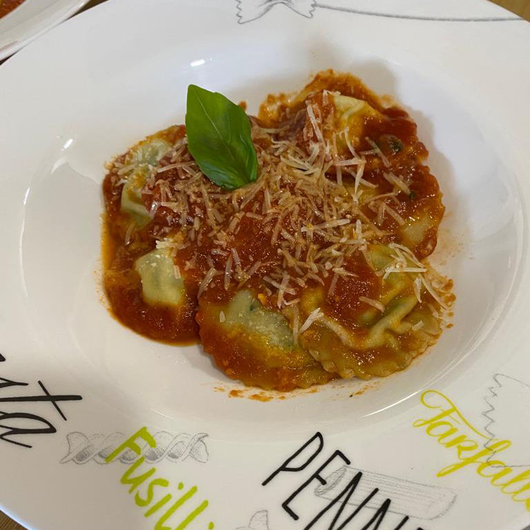 Ravioli de Ricotta de Espinafres