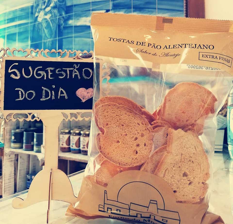 Tostas de Pão Alentejano