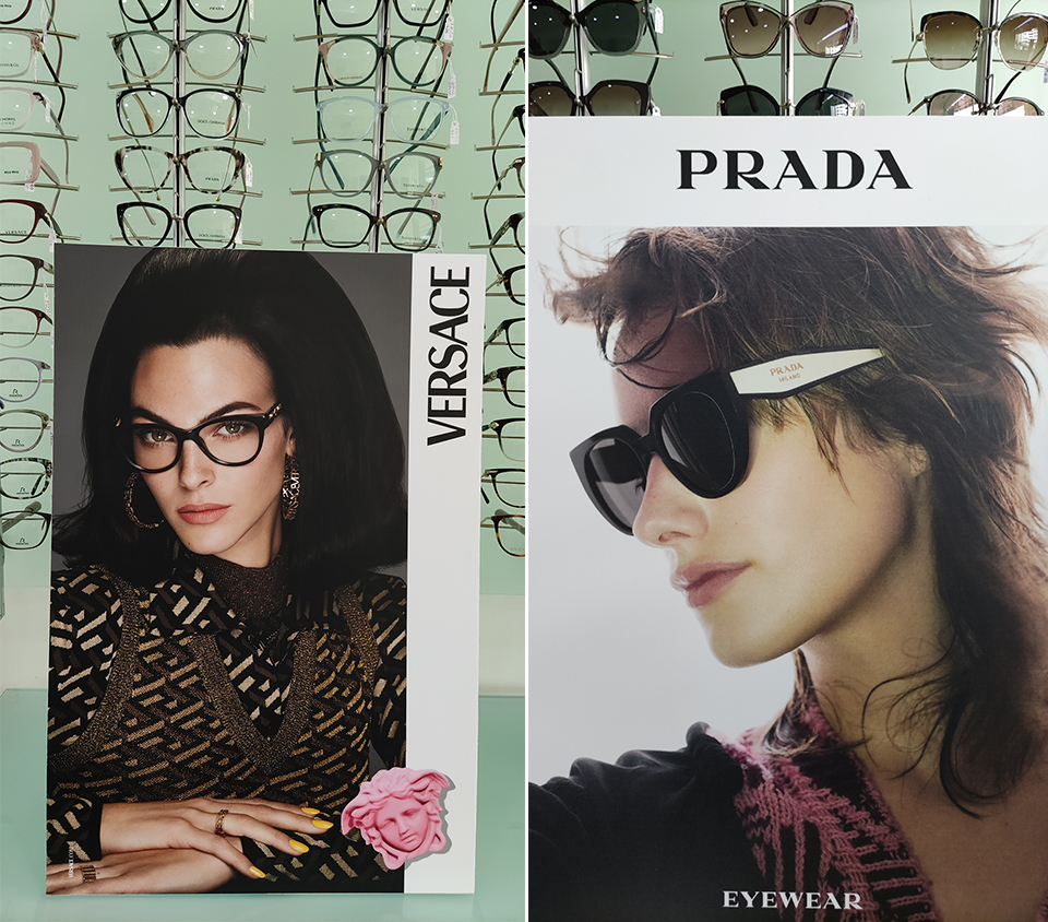 Versace e Prada